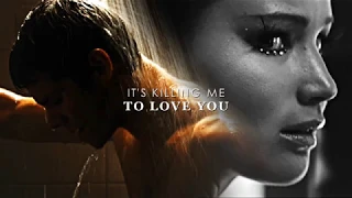 it's killing me to love you | thomas + katniss