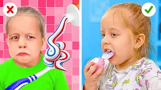 КРУТЫЕ ЛАЙФХАКИ ДЛЯ ВОСПИТАНИЯ ДЕТЕЙ 👧✨ || Руководство по выживанию для родителей