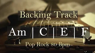 Smooth Am Backing Track | Pop Rock | 80 Bpm