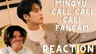 THIS GUY EVERYTIME | Call Call Call! MINGYU FANCAM REACTION