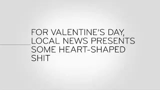 John Oliver: And now this - Local news presents heart-shaped shit for V day