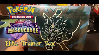 Pokémon TCG - Twilight Masquerade Elite Trainer Box Opening