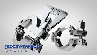 Jacoby-Tarbox GRQ Hygienic Clamps Provide Uniform Gasket Compression (Animation)