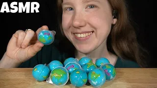 ASMR PLANET GUMMY JELLY MUKBANG (No Talking) EATING SOUNDS