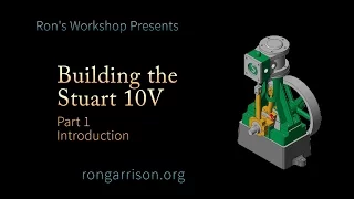 Building the Stuart Models 10V Vertical Steam Engine - Part 1