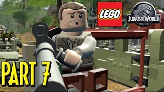 LEGO Jurassic World Gameplay - Part 7 - InGen Arrival