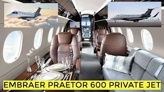 EMBRAER PRAETOR 600 PRIVATE JET 🇺🇸