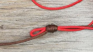 How to tie a secret knot on a bracelet