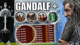 Gondor VS 7 Hard Army | Gandalf and Summons Only! | Battle for Middle Earth