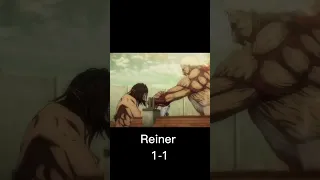 Eren vs Reiner