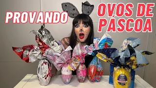 GIOVANNA ALPARONE PROVANDO OS MELHORES OVOS DE PÁSCOA!!!