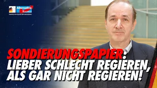 Sondierungspapier: Lieber schlecht regieren, als gar nicht regieren! - AfD-Fraktion im Bundestag