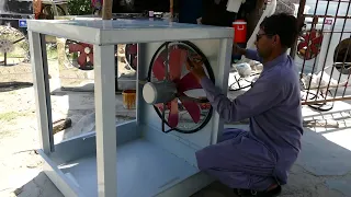 How to Make an air Cooler - Steel Body Lahori Air Cooler, Best Water Air Cooler