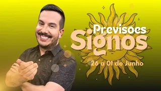 PREVISÕES DOS SIGNOS  - 26 a 01 de Junho  2024 | André Mantovanni