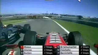 The last race of Michael Schumacher - Brasile 2006