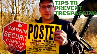 STAY OFF MY LAND | How To Keep Trespassers Off Your Property And Ohio Laws