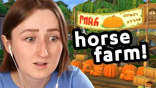 building a farm so i'm ready for the horse pack