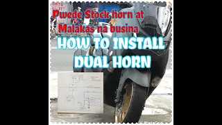 YAMAHA NMAX 2020 V2: LOUD AND STOCK HORN/How to install loud horn and stock on motorcycle