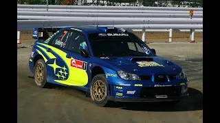 Best of..Subaru Impreza WRC S12B. World Rally Championship 2007. Action|Mistakes|Highspeed|Onboards