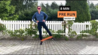 Pre Run Warm Up (8-Minutes)