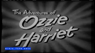 WOC Tape 0026 Commercial Compilation "The Adventures of Ozzie & Harriet" - 1960s