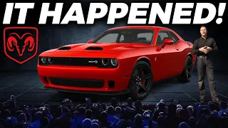 ALL NEW 2024 Dodge Challenger SRT Hellcat SHOCKS The Entire Car Industry!