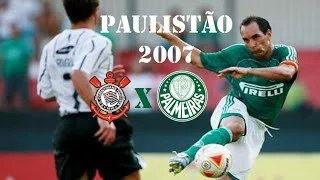 Corinthians 0 x 3 Palmeiras - Campeonato Paulista 2007 - Gols