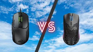 Glorious Model O Vs Roccat Kain 100 (Mouse Comparison)