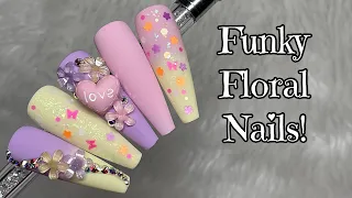 Funky Floral Spring Nails! | Madam Glam | Nail Sugar