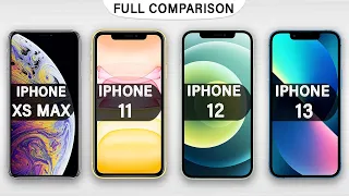 iPhone XS Max Vs iPhone 11 Vs iPhone 12 Vs iPhone 13 Full Review in 2023