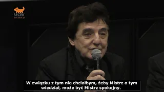 Konferencja prasowa z okazji koncertu -Wielka Gala  na 85-lecie urodzin Wiesława Ochmana.