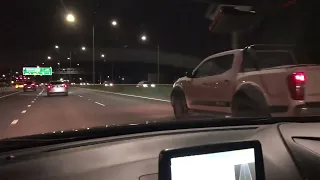 Melbourne Airport Night Drive