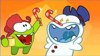 As Histórias do Om Nom ⭐  Nom da Neve ⭐ Desenhos Animados Engraçados Para Crianças