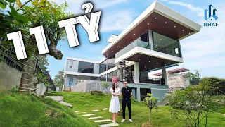 Về Quê "XÂY VILLA 1000 M2" Trị Giá 11 Tỷ Báo Hiếu Bố Mẹ | NhaF