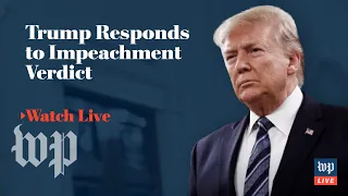 President Trump makes public statement after impeachment acquittal (FULL LIVE STREAM)