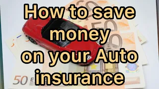 HOW TO SAVE MONEY ON YOUR AUTO INSURANCE //12 WAYS TO SAVE MONEY ON YOUR CAR INSURANCE