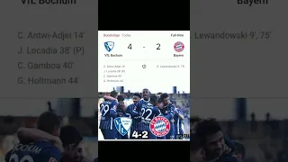 Bochum vs Bayern Munich 4-2