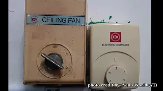 KDK Industrial Ceiling Fan Chronology of Models (mid 1970s to Present) - PREVIEW