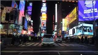 Midtown Manhattan Holiday Night Tour (feat. Times Square, 34th St., & 5th Ave.)