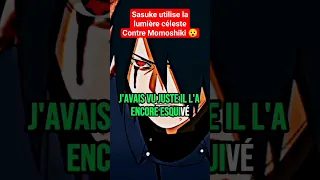 Sasuke utilise la lumière céleste contre Momoshiki 😲