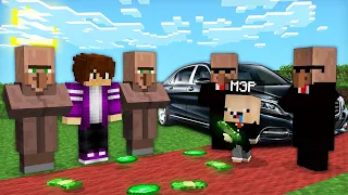 КАК РЕБЁНОК СТАЛ МЭРОМ ДЕРЕВНИ ЖИТЕЛЕЙ В МАЙНКРАФТ 100% троллинг ловушка minecraft