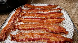 How to Make the Perfect Air Fryer Bacon | Power Air fryer Oven Pro | The simple way