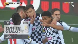 Goal | Golo Musa: Estoril Praia 1-(1) Boavista (Liga 21/22 #24)