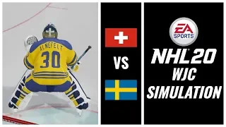 “SWITZERLAND vs SWEDEN” | NHL 20 WJC SIMULATION | #2