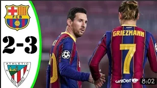 Barcelona VS Athletic Club All Goals & Highlights 🔵🔴 || FCB 2 - 3 ATH || 18/01/2021