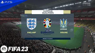 ENGLAND V UKRAINE | Euro 2024 Qualifiers | Gameplay PS5