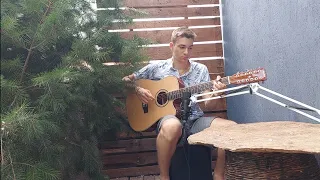 Zombie- The Cranberries 12 string fingerstyle cover by Viktor Kostadinov