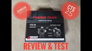 Crimson Trace CTS-25 Review & Test