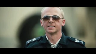 Один Против Деревни ... отрывок из фильма (Типа Крутые Легавые/Hot Fuzz)2007