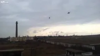 Crimea: No science fiction, no action movie. This is how a Russian airborne invasion looks like.